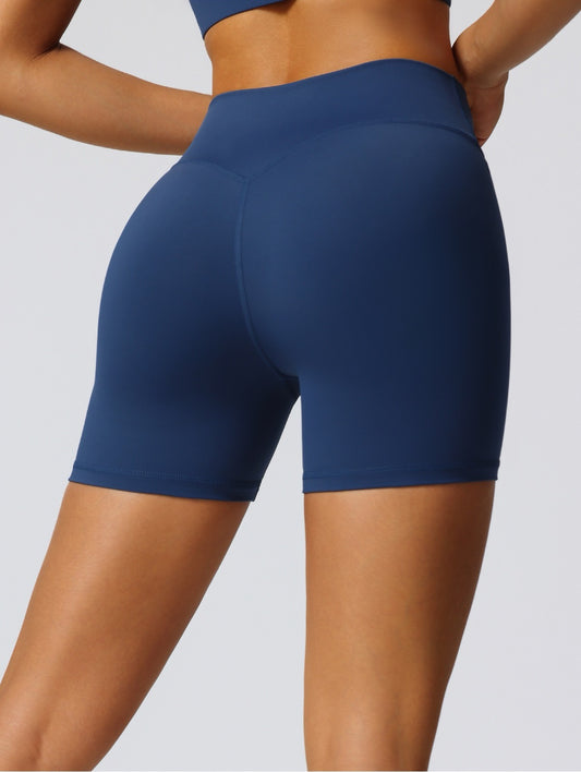 contour design butt-lifting shorts navy colour
