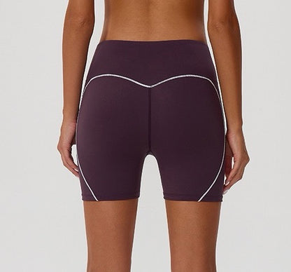 contour workout shorts for women