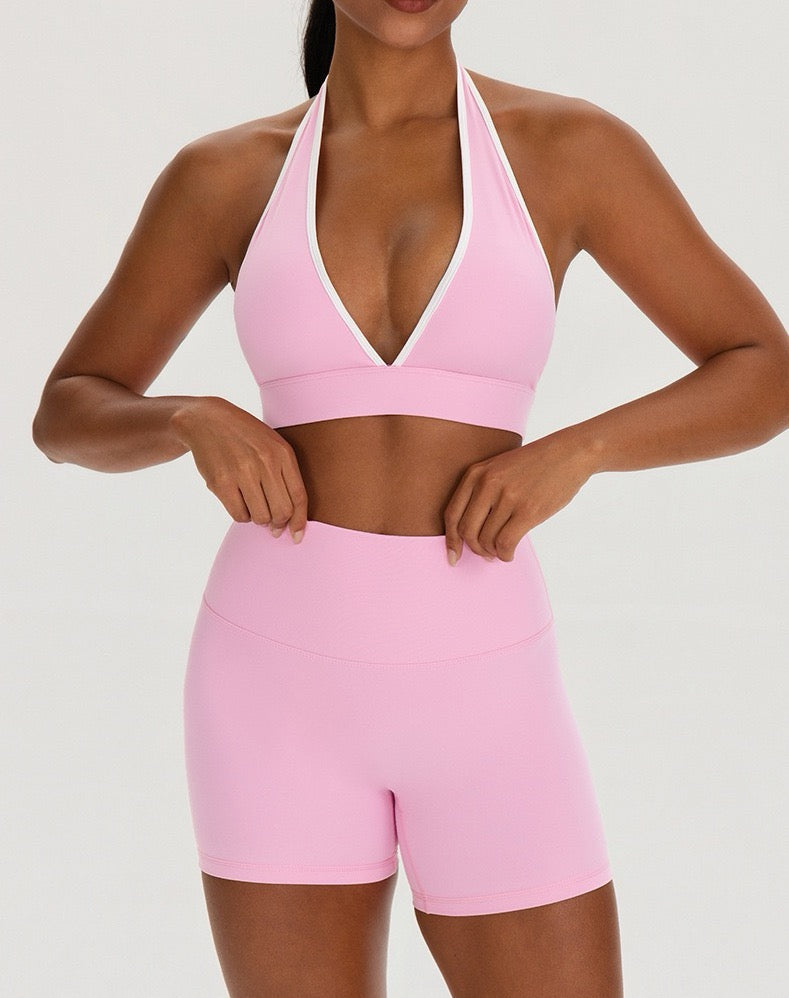 court to street activewear set pink