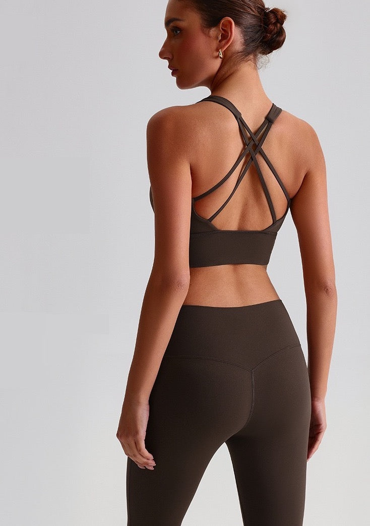 crisscross sports bra