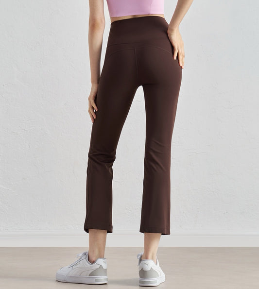 cropped flare pants womens activewear