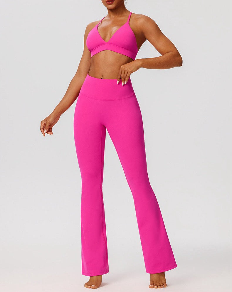 curve enhancing flare leggings