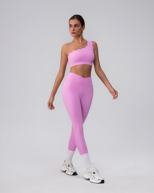 cute pink gym outfits set