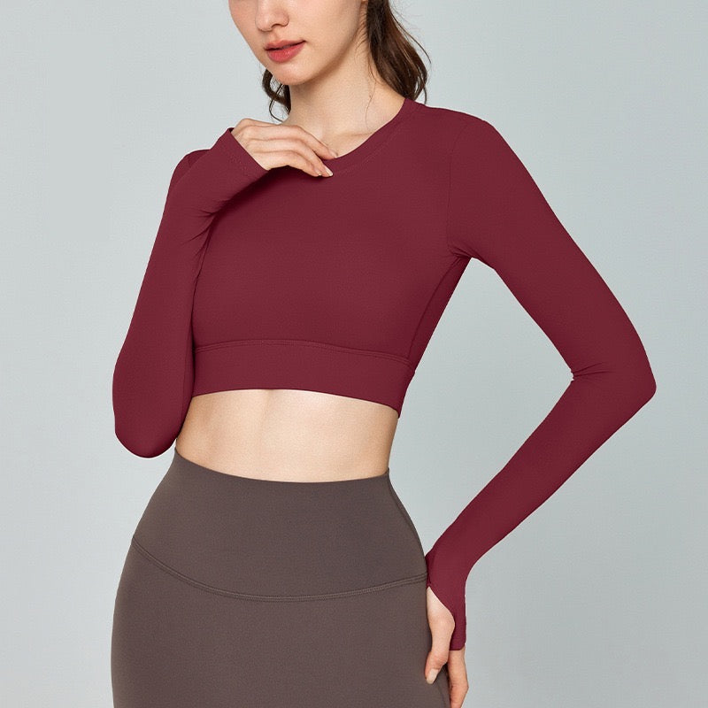 cute workout tops with padding