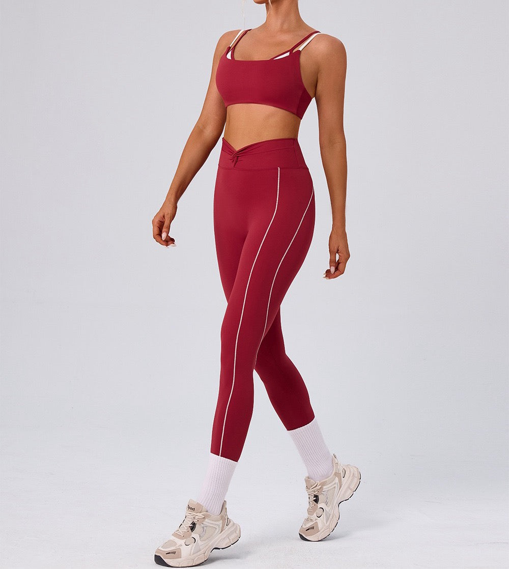 cute yoga top with removable pads