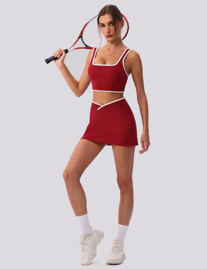 everyday athleisure tennis skirt