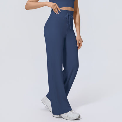 blue everyday lounge pants for women