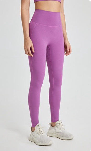 everyday wear leggings purple