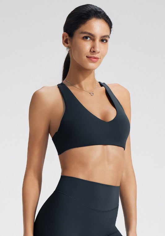 everyday workout bra black