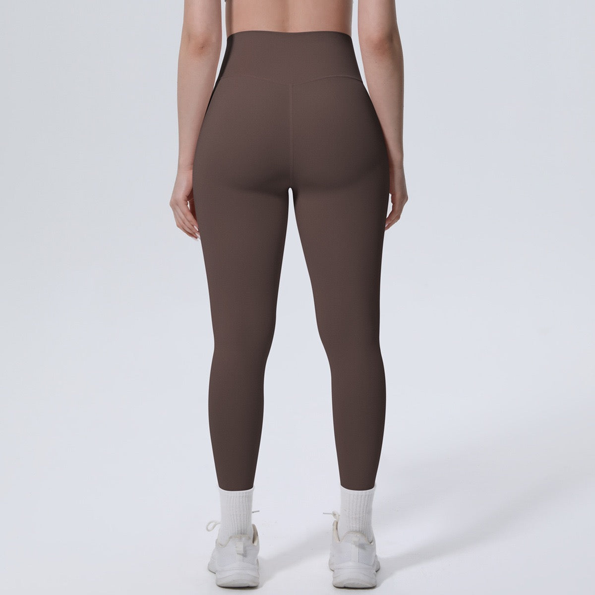 Black High Waist Workout Leggings – Squat Proof Gym Yoga Pants for Women
