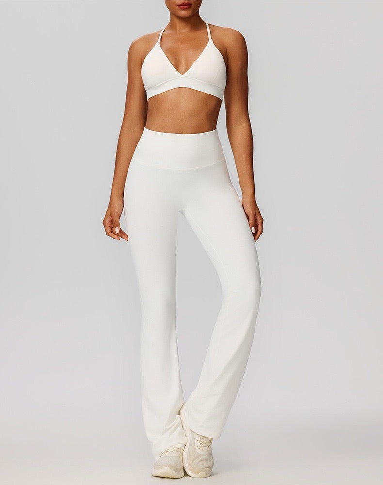 fashionable flare leggings women