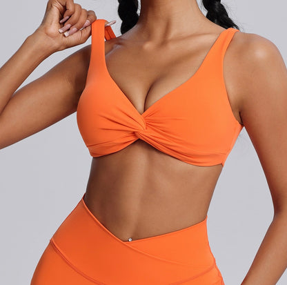 feminine sports bra for workouts and everyday wear