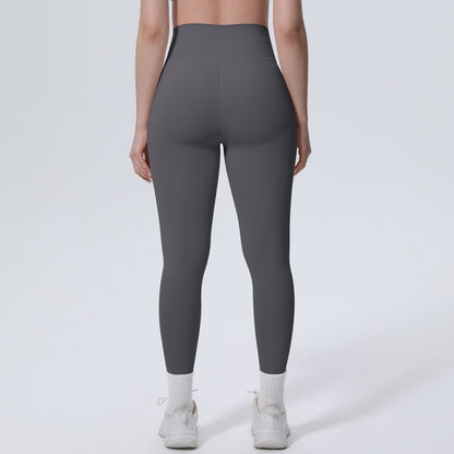 Black High Waist Workout Leggings – Squat Proof Gym Yoga Pants for Women
