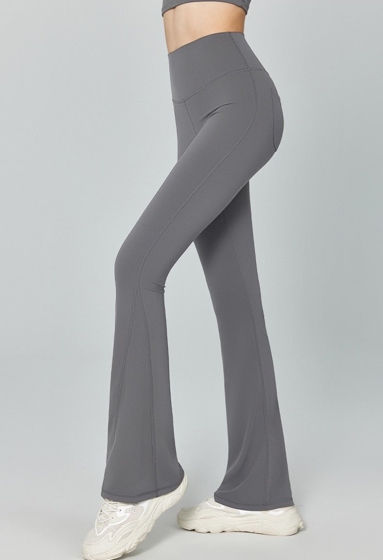 flared workout leggings for women