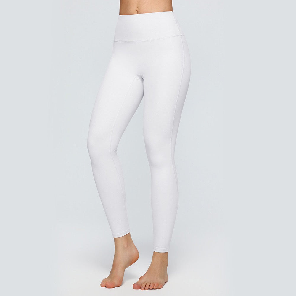 white activewear bottoms for women