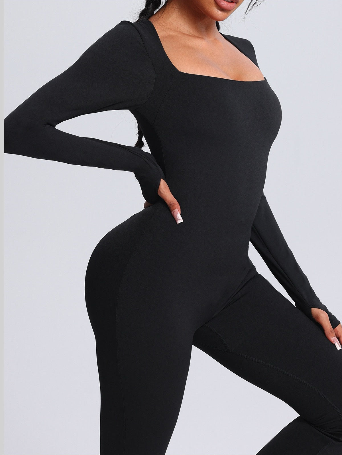 flattering workout jumpsuit for women