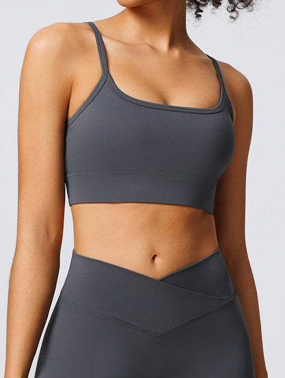 grey gym bra for women