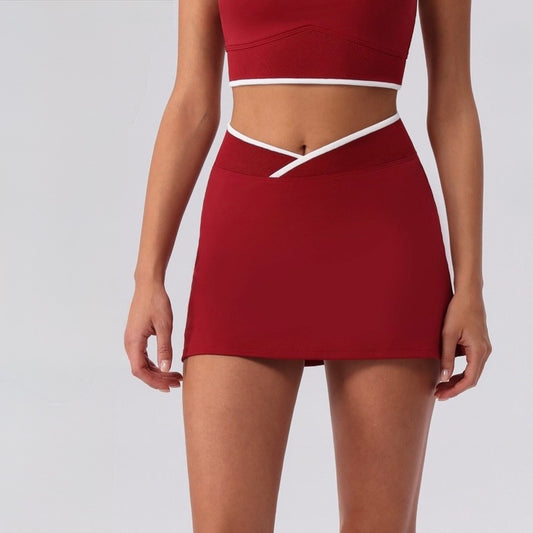 gym to street tennis skirt outfit