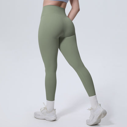 Black High Waist Workout Leggings – Squat Proof Gym Yoga Pants for Women