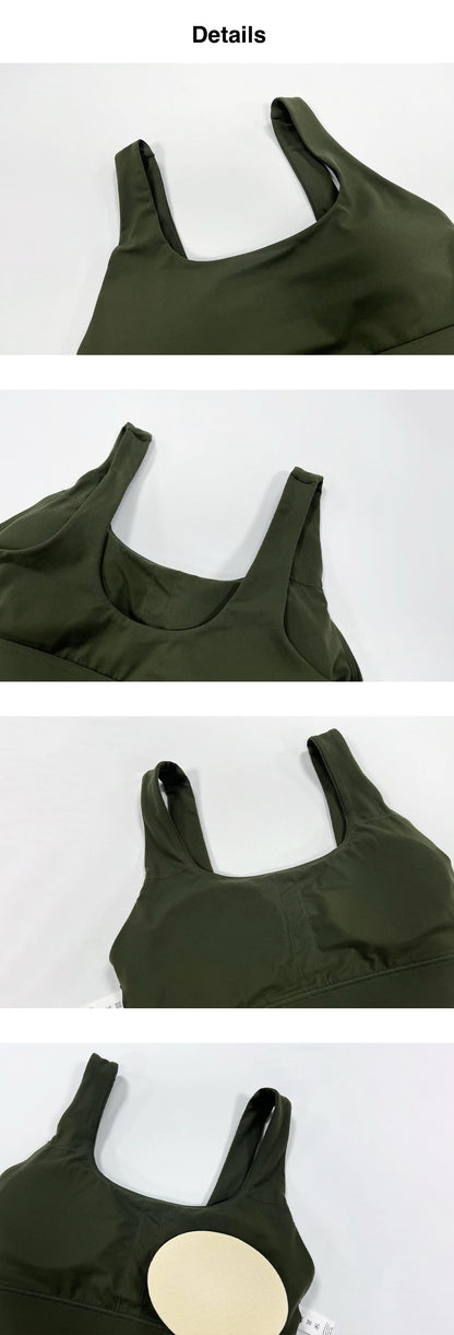 high-quality nylon spandex sports top