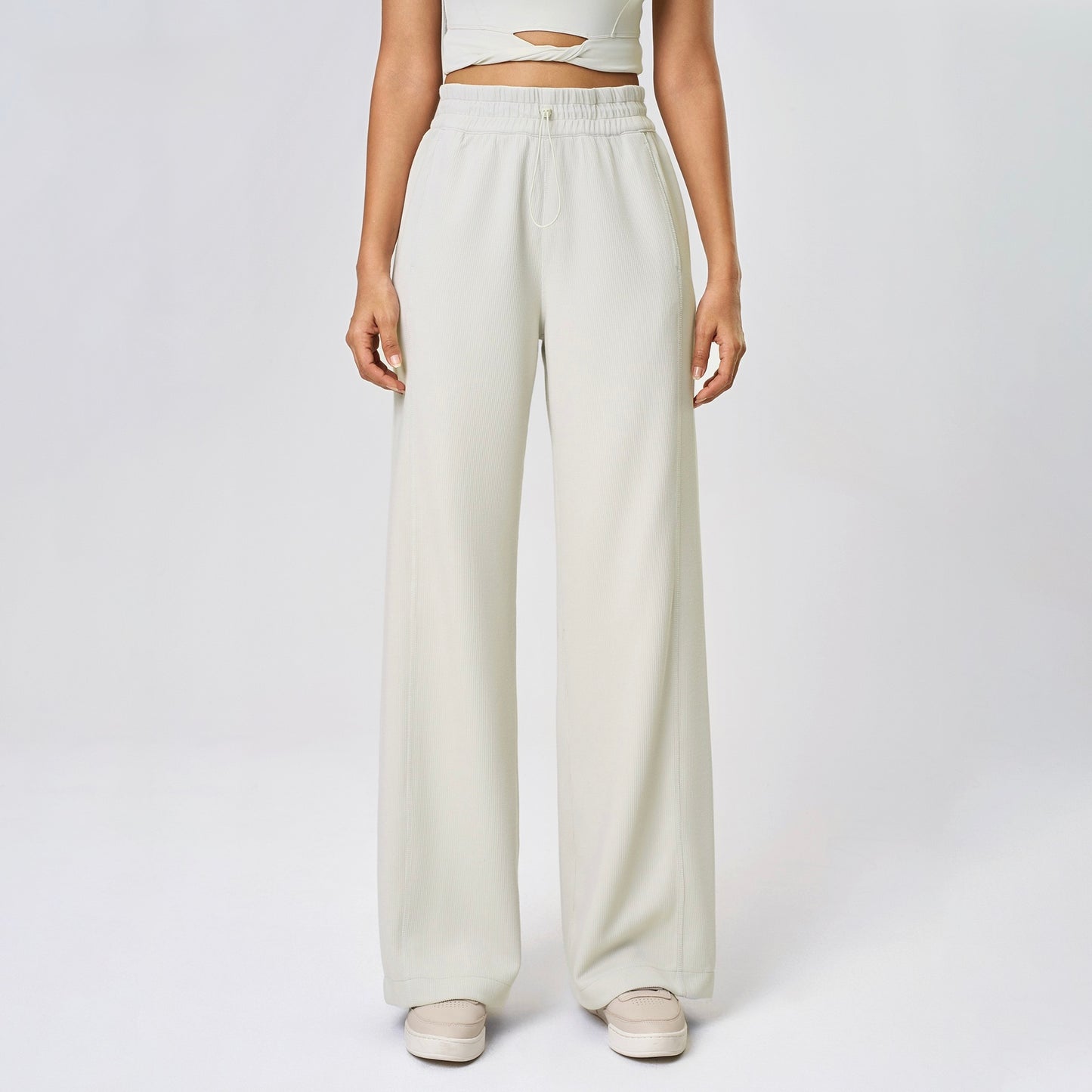 high rise wide leg pants for women