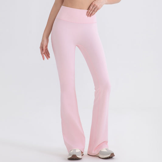 pink high rise workout leggings