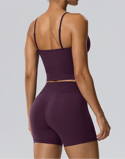 high rise workout shorts