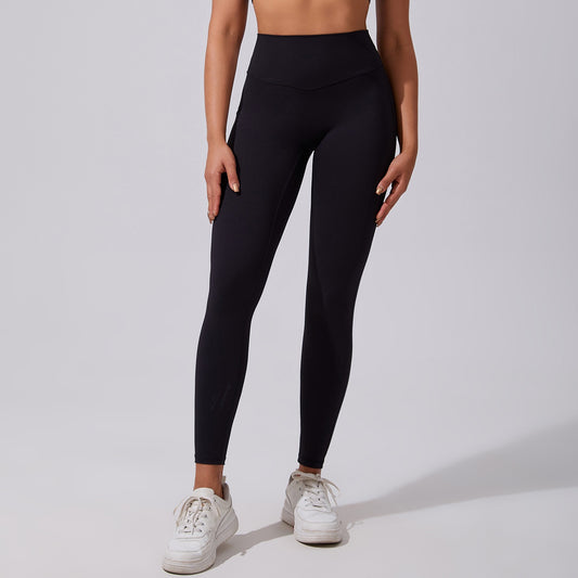 high waist black leggings
