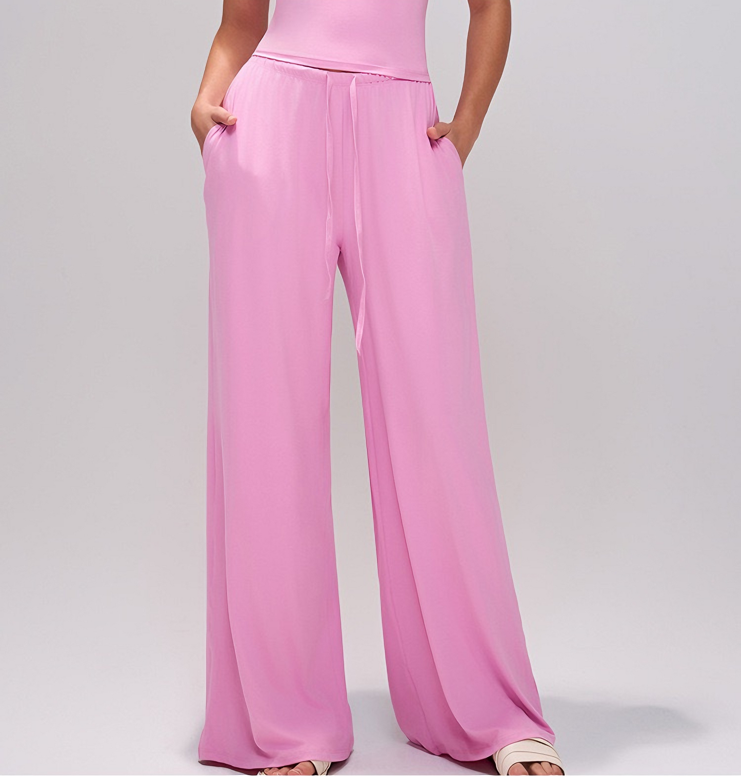high waist flowy pants women