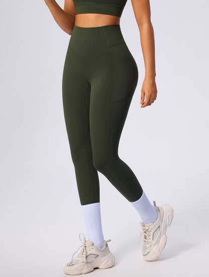 high waist tummy control leggings