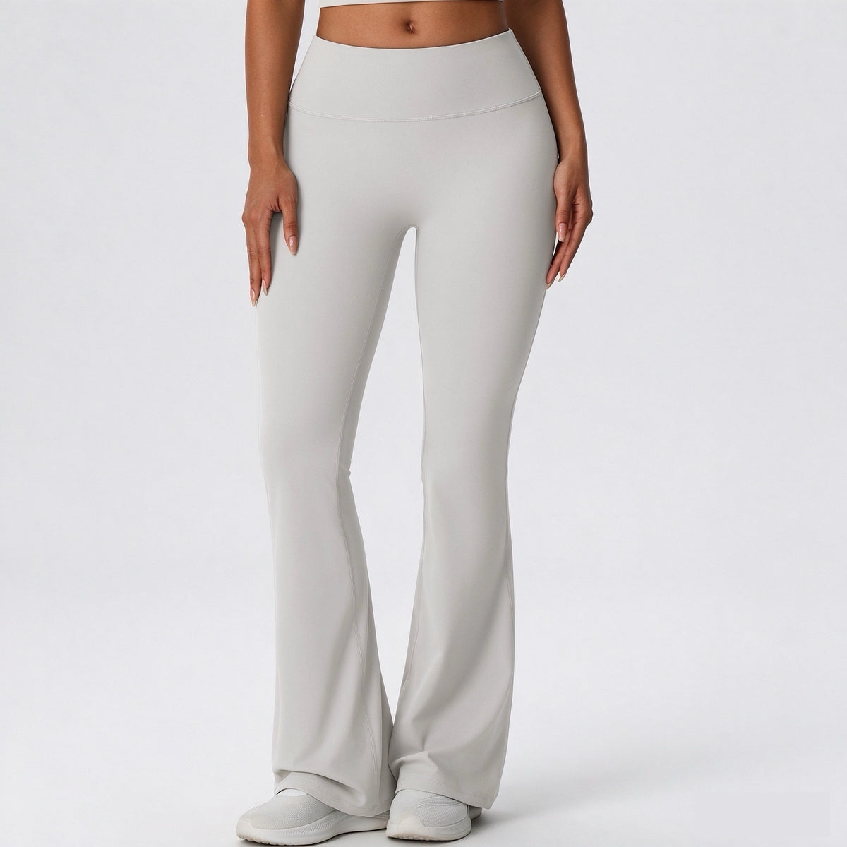 high waisted flare yoga pants