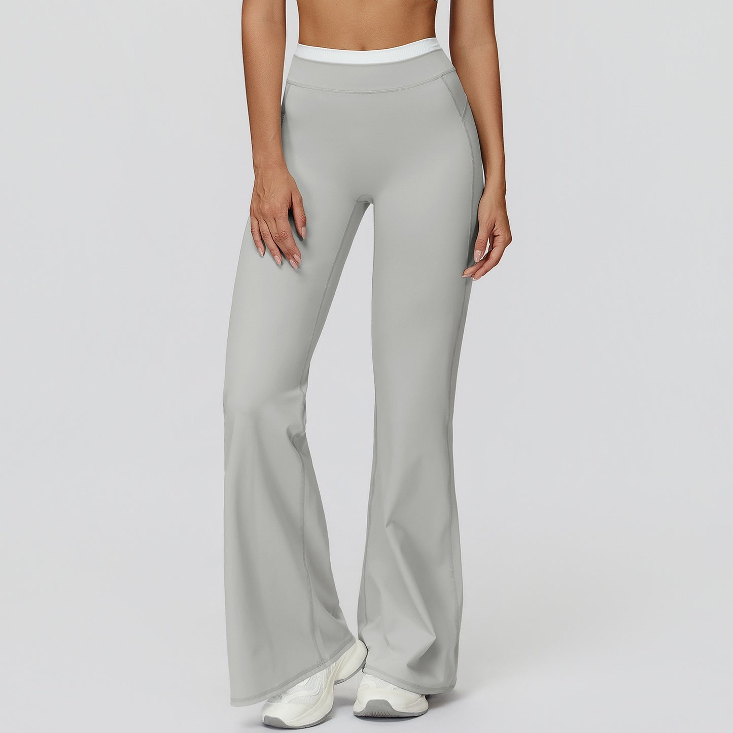 womens high waisted yoga pants wide leg