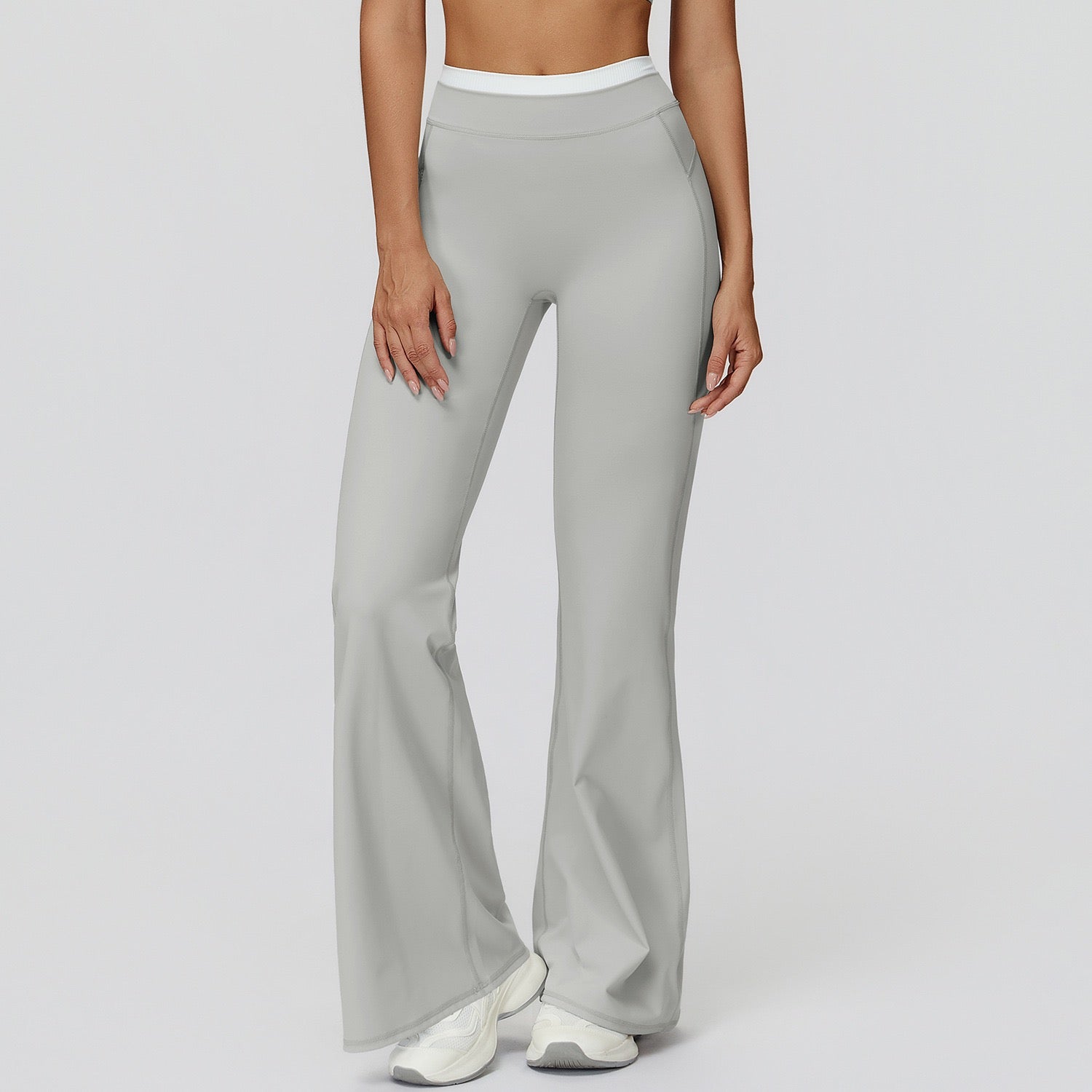 womens high waisted yoga pants wide leg