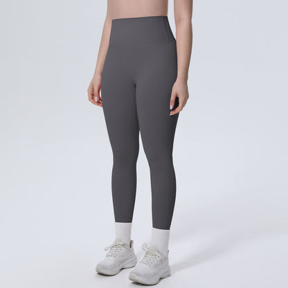 Black High Waist Workout Leggings – Squat Proof Gym Yoga Pants for Women