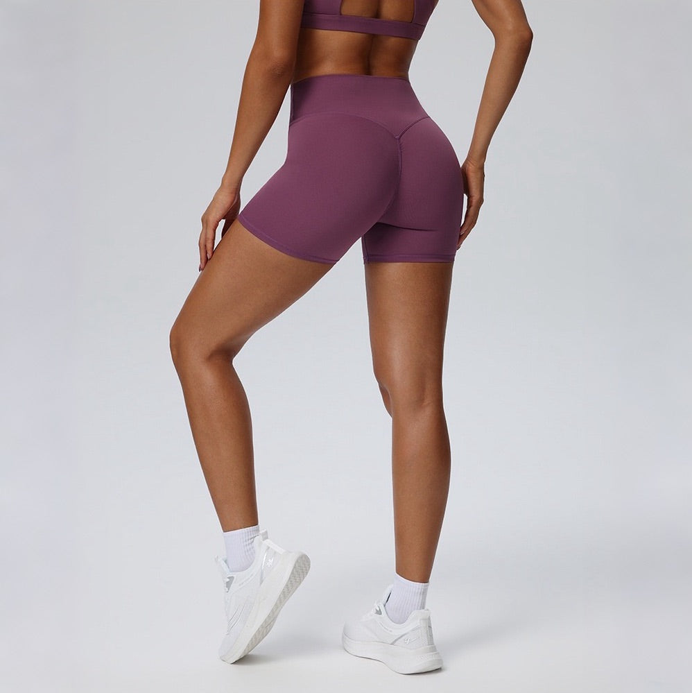 invisible scrunch bum workout shorts women