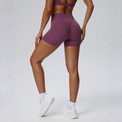 invisible scrunch bum workout shorts women