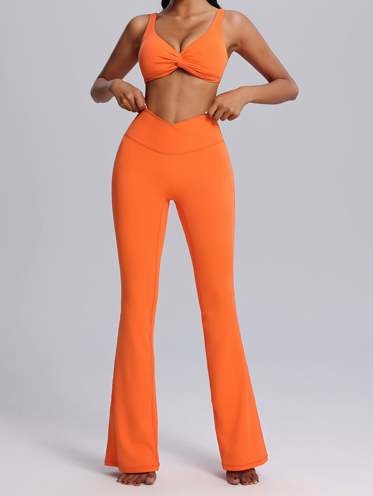 leg lengthening high waisted leggings