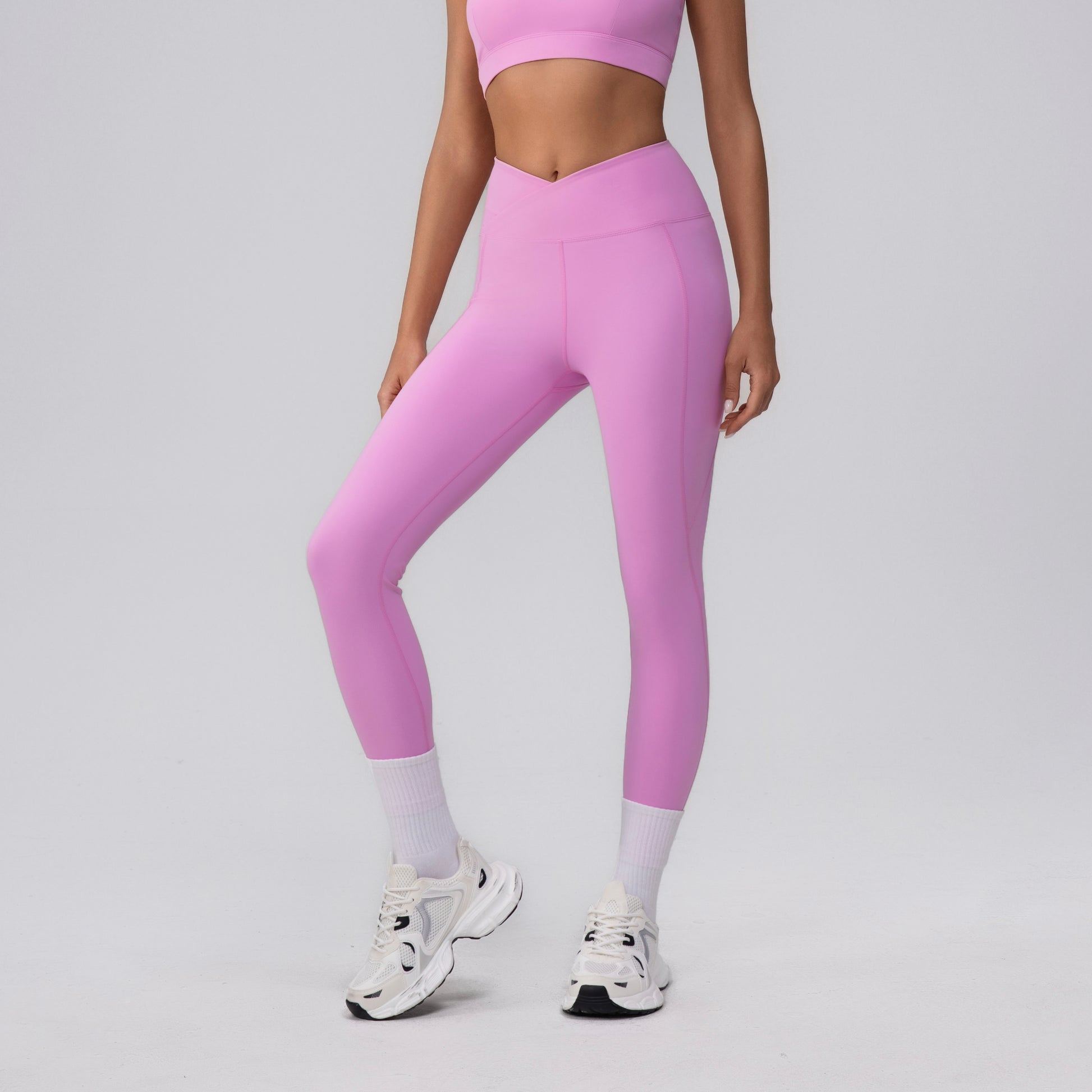 leggings with v cut waist