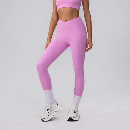 leggings with v cut waist