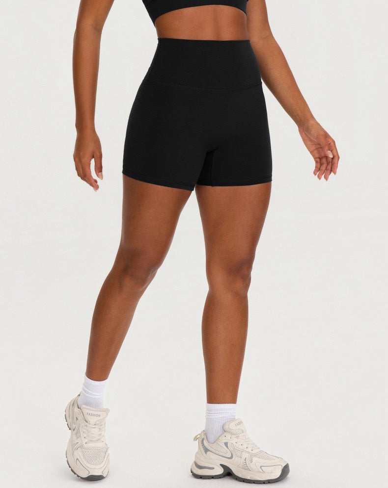 lightweight gym shorts black
