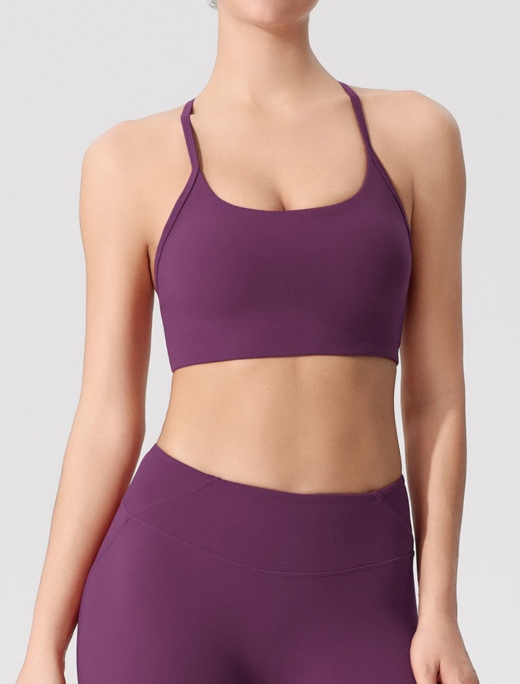 lightweight yoga sports bra