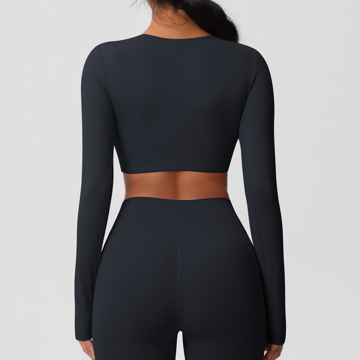 long sleeve workout top for women