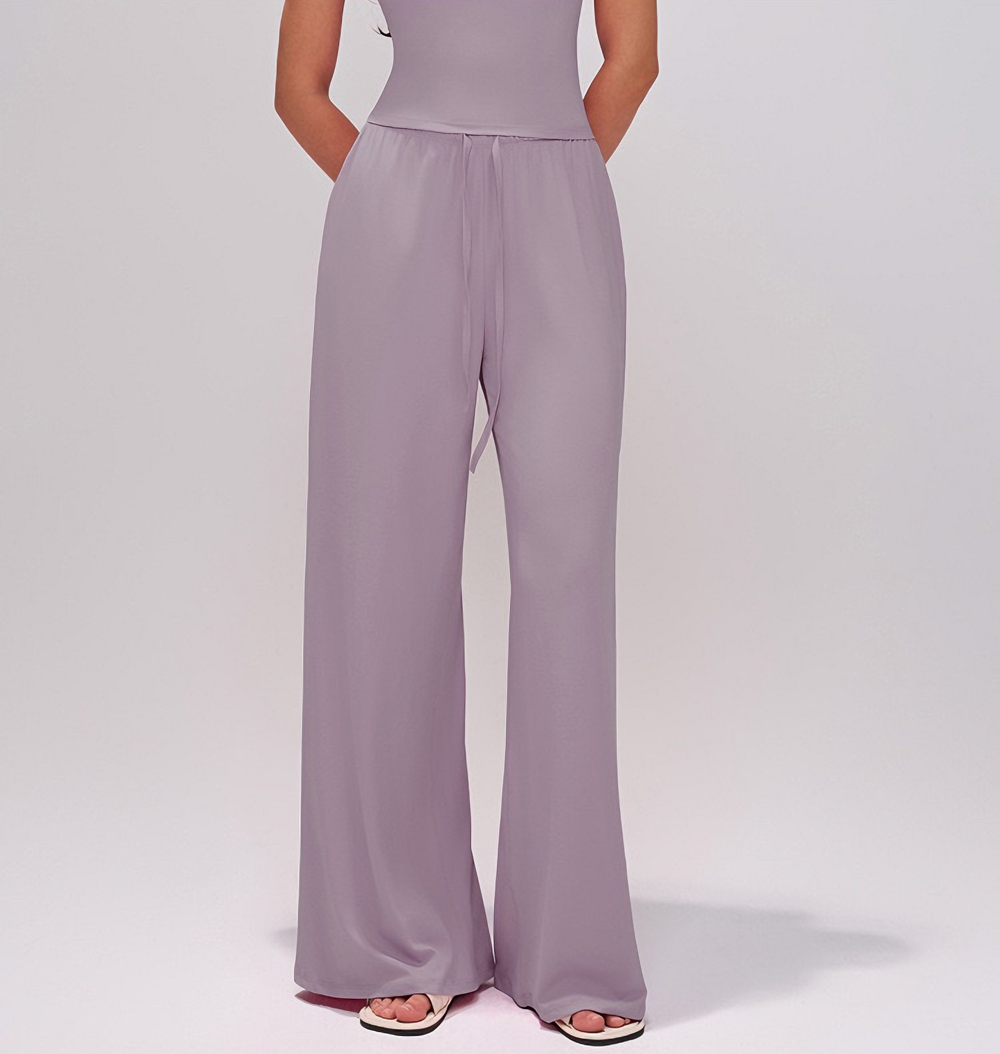 loose fit yoga pants with pockets