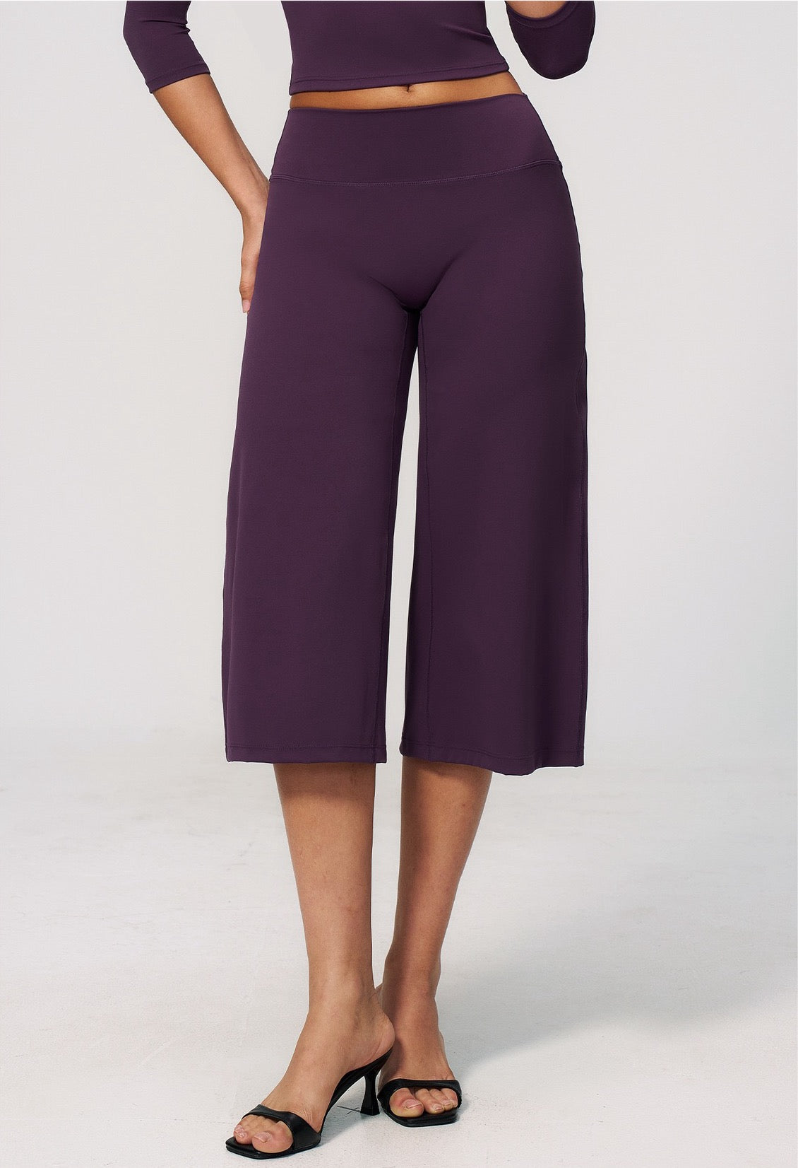 purple lounge pants women