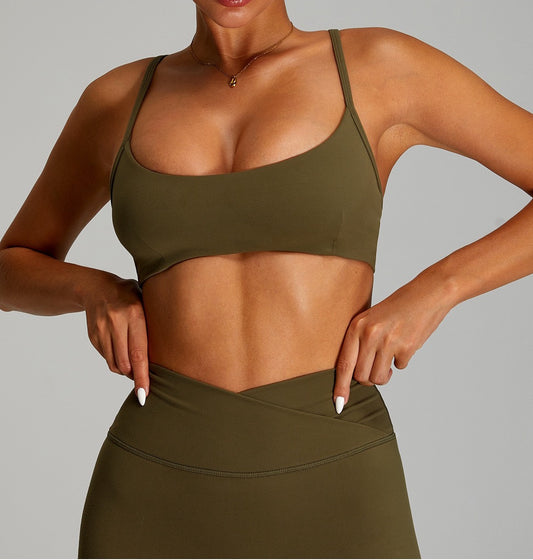 low impact yoga sports bra