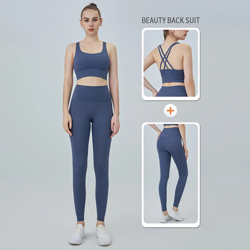 matching yoga and pilates wear set for women