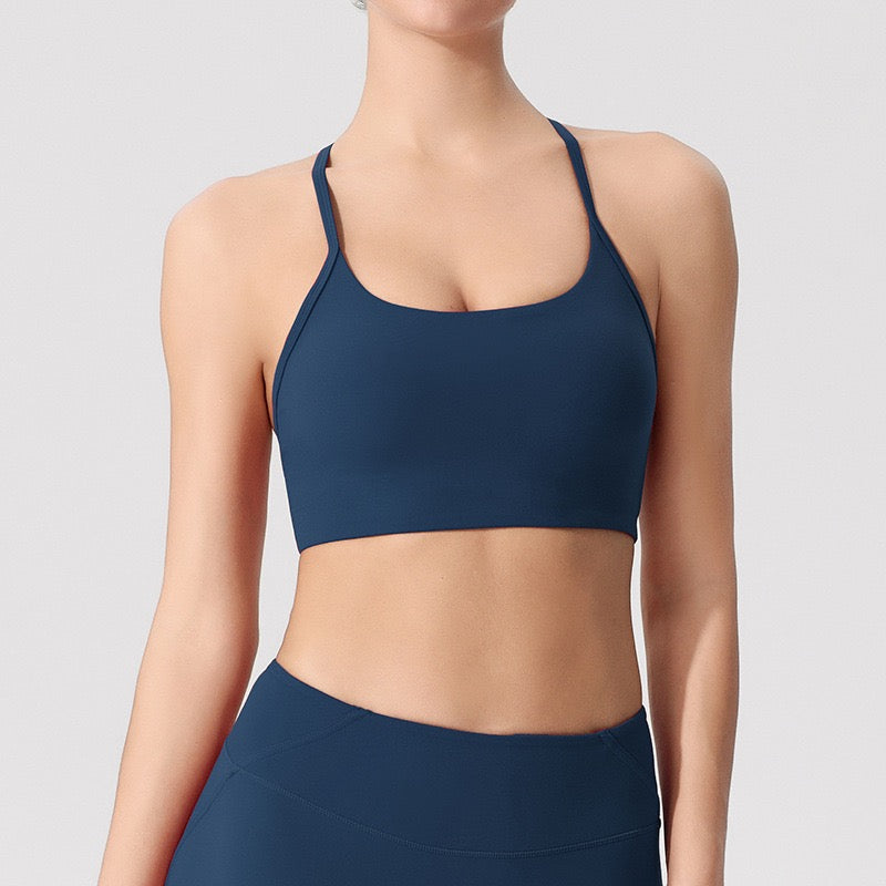 medium support sports bra women