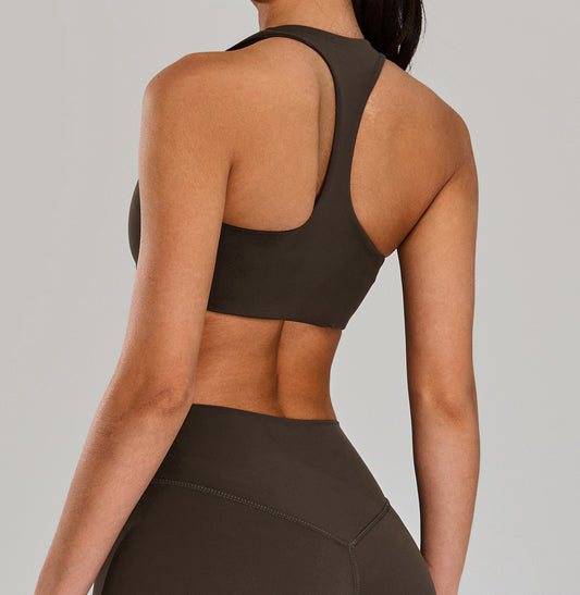 moisture-wicking sports bra