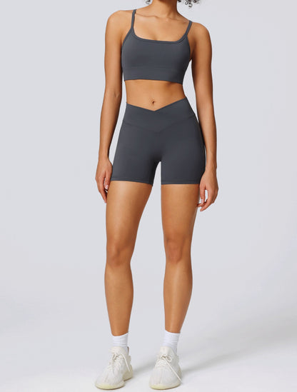 moisture wicking activewear bra