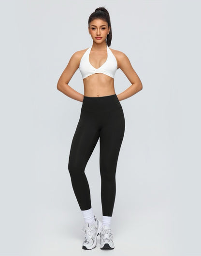 moisture wicking gym leggings black